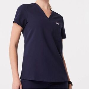 Figs Dark Blue Scrub Set